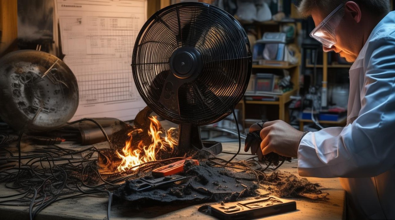 烧坏的风扇怎么修