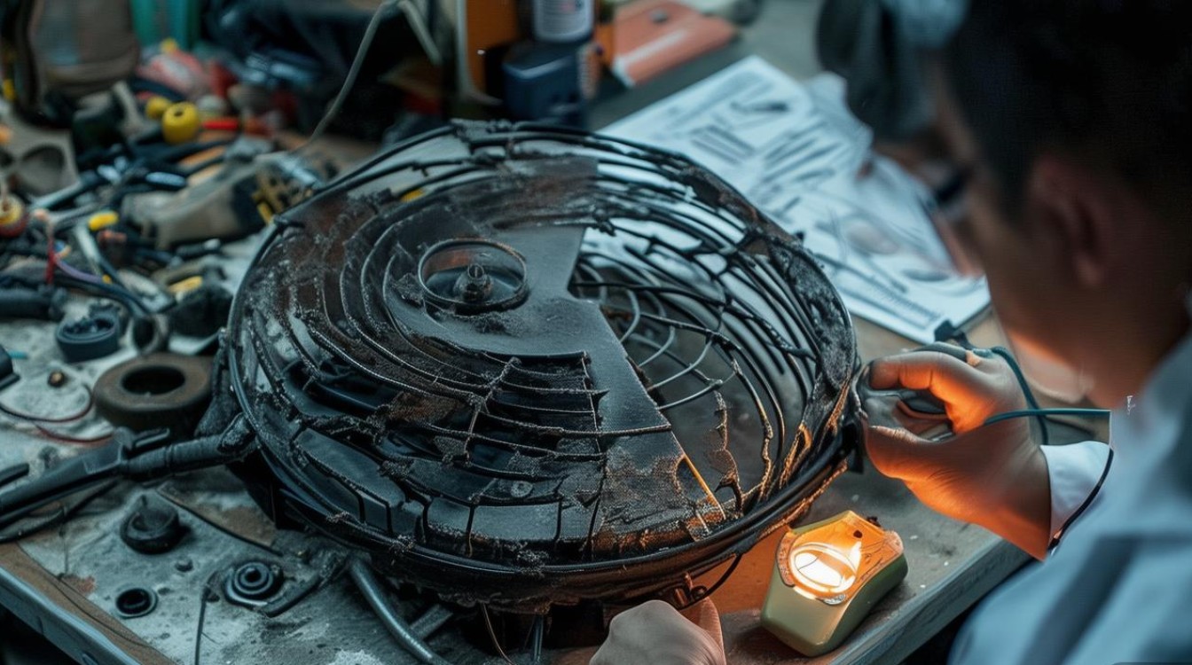 烧坏的风扇怎么修