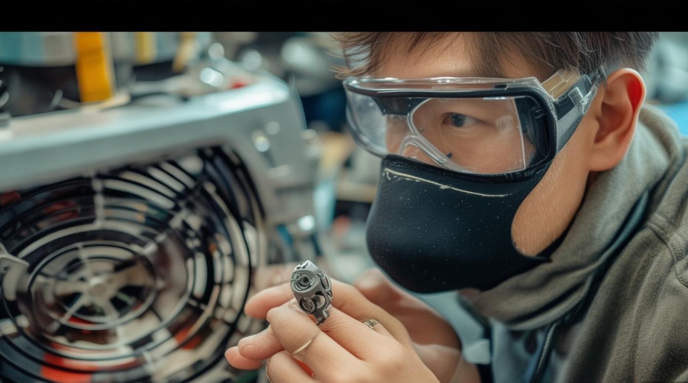 风扇面罩掉了怎么修