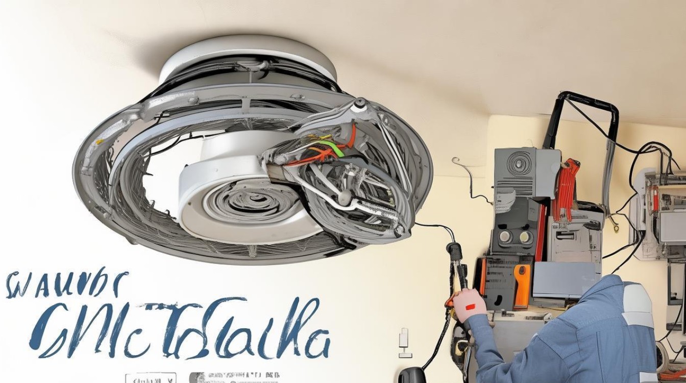 吊型电风扇不转了怎么修