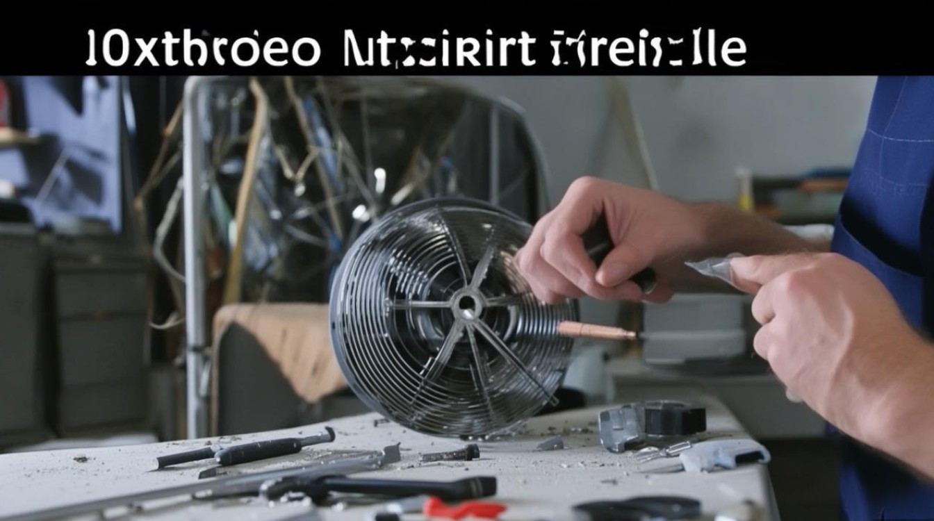 风扇转子怎么修视频