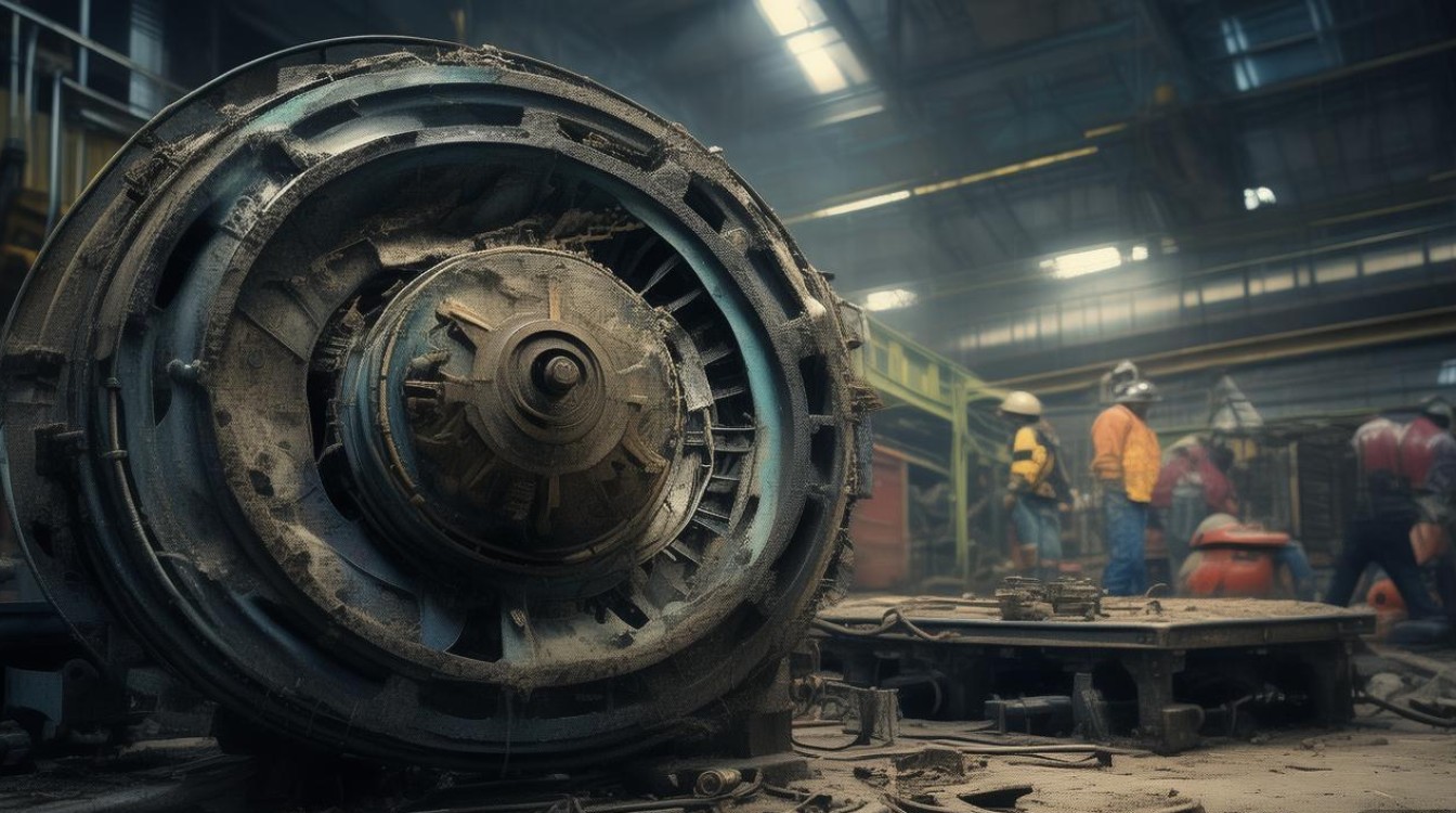 工业大风力风扇摇头坏了怎么修