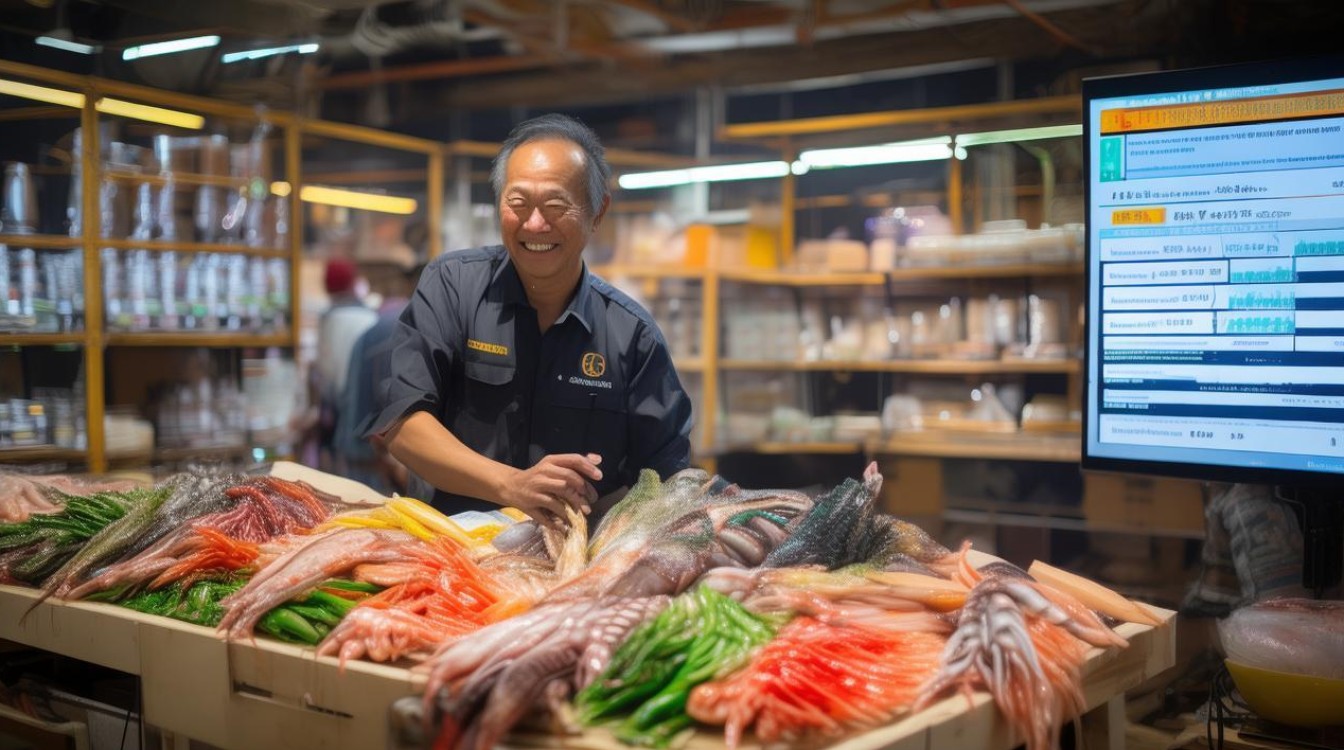 卖鱿鱼的电商怎么做的呢