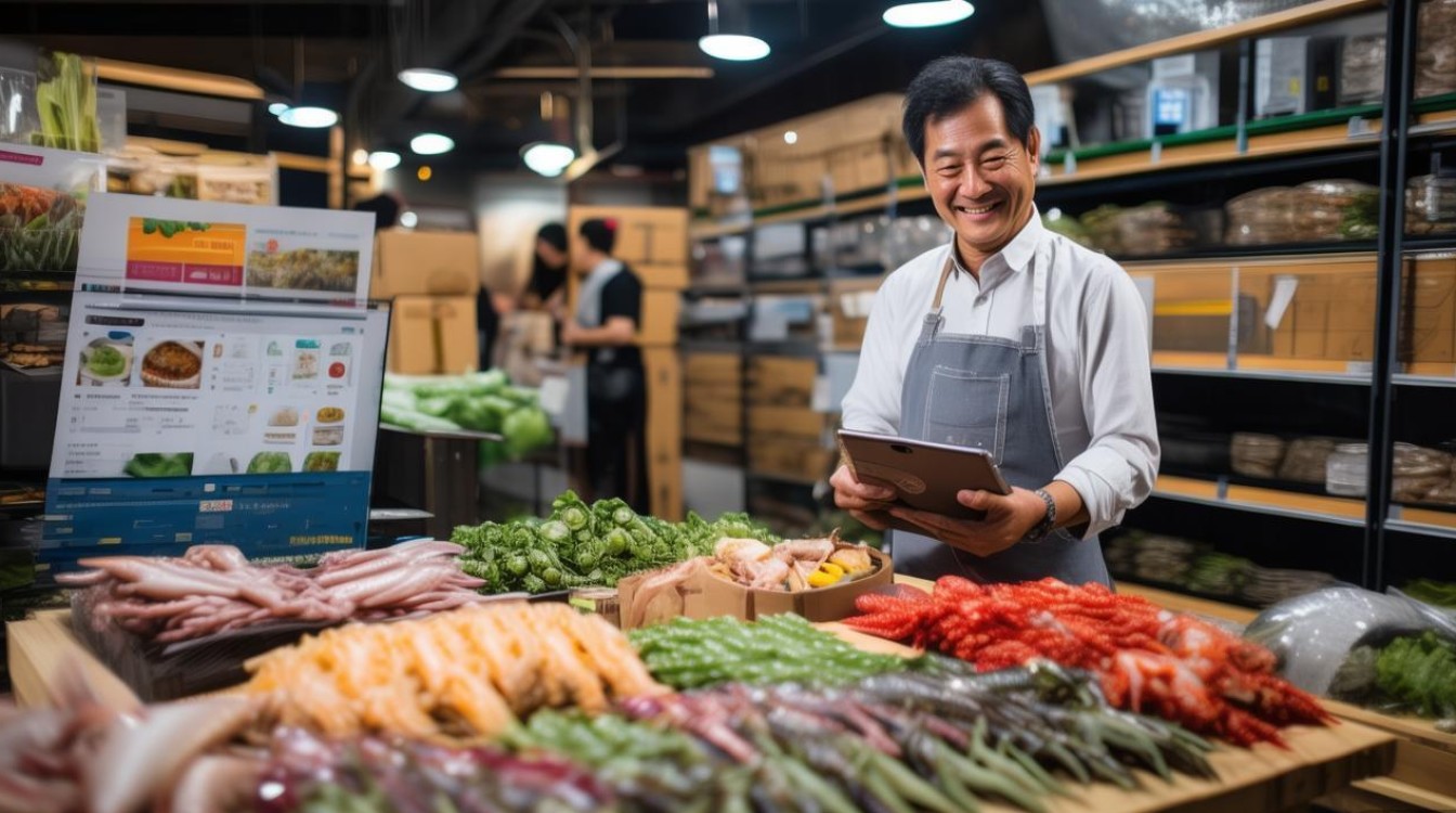 卖鱿鱼的电商怎么做的呢