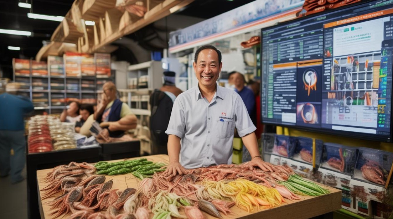 卖鱿鱼的电商怎么做的呢