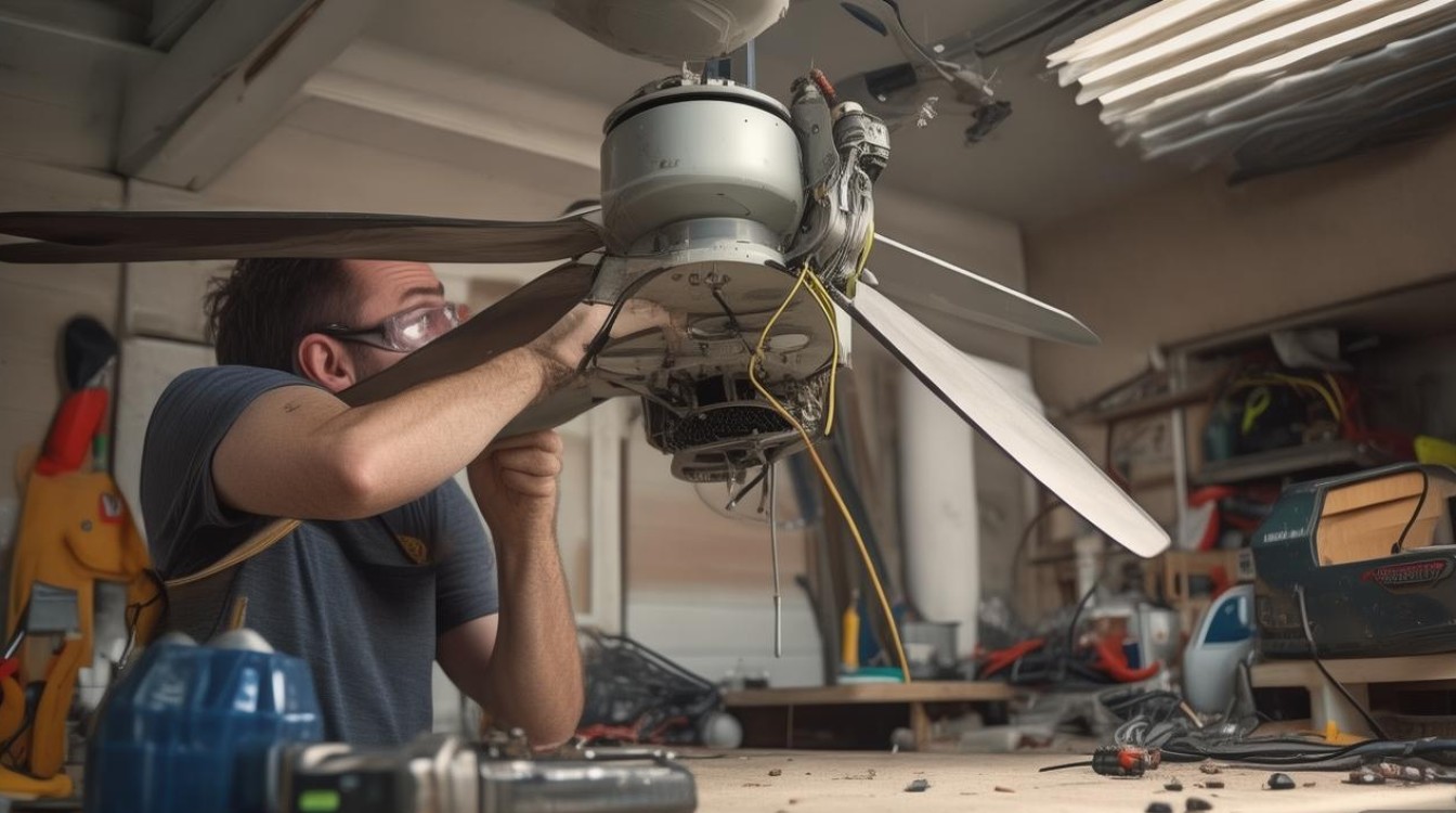 悬吊风扇怎么修