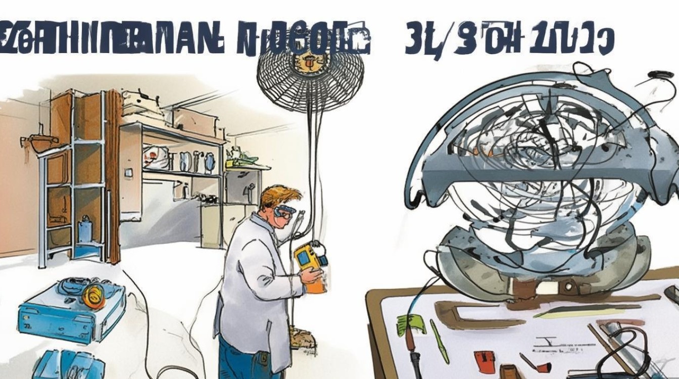 吊式风扇1档不转怎么修