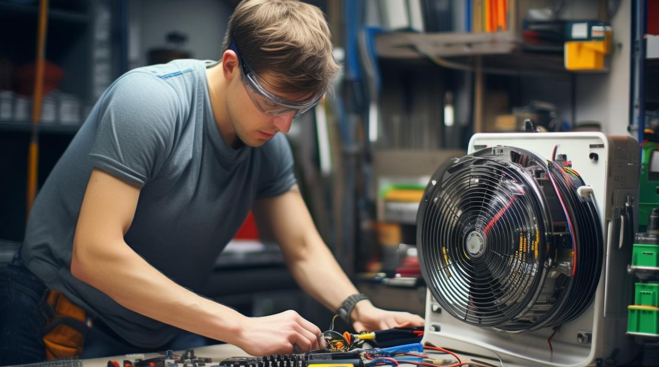 风扇的电机不转啦怎么修