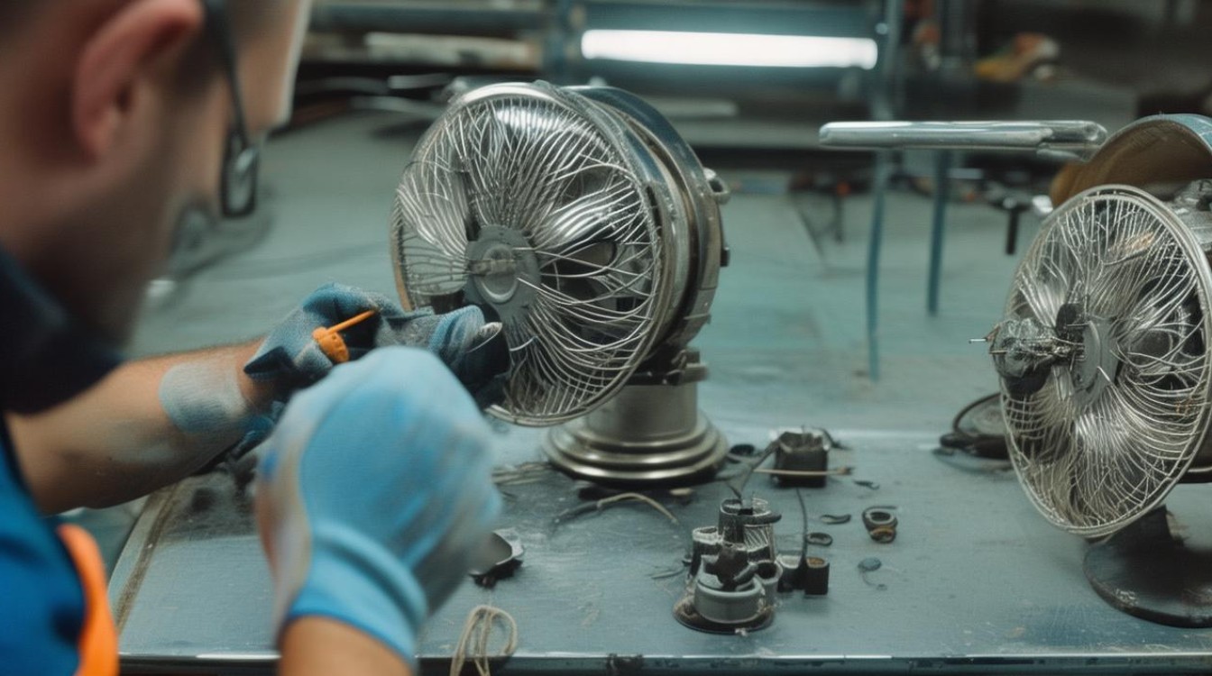 风扇脖子坏了怎么修视频