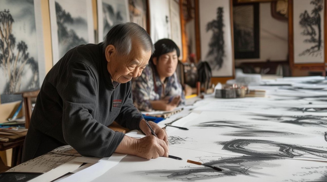 怎么学习山水画