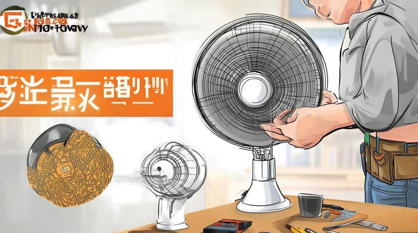 容声风扇扇叶不转怎么修