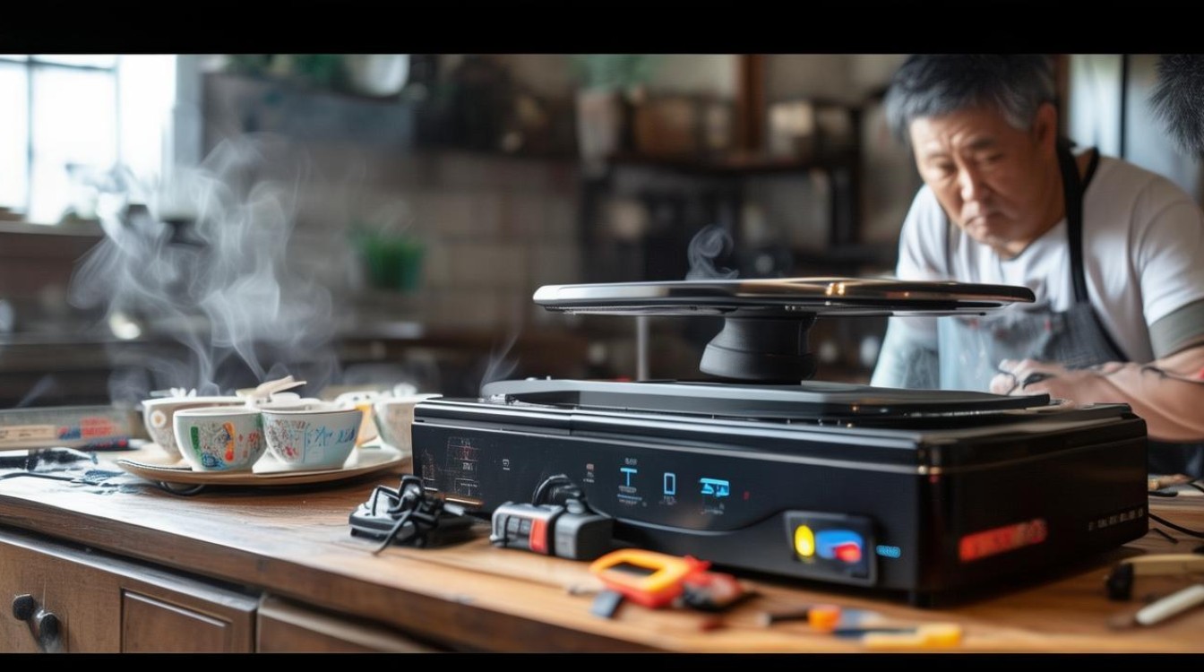茶盘电磁炉不转了怎么修