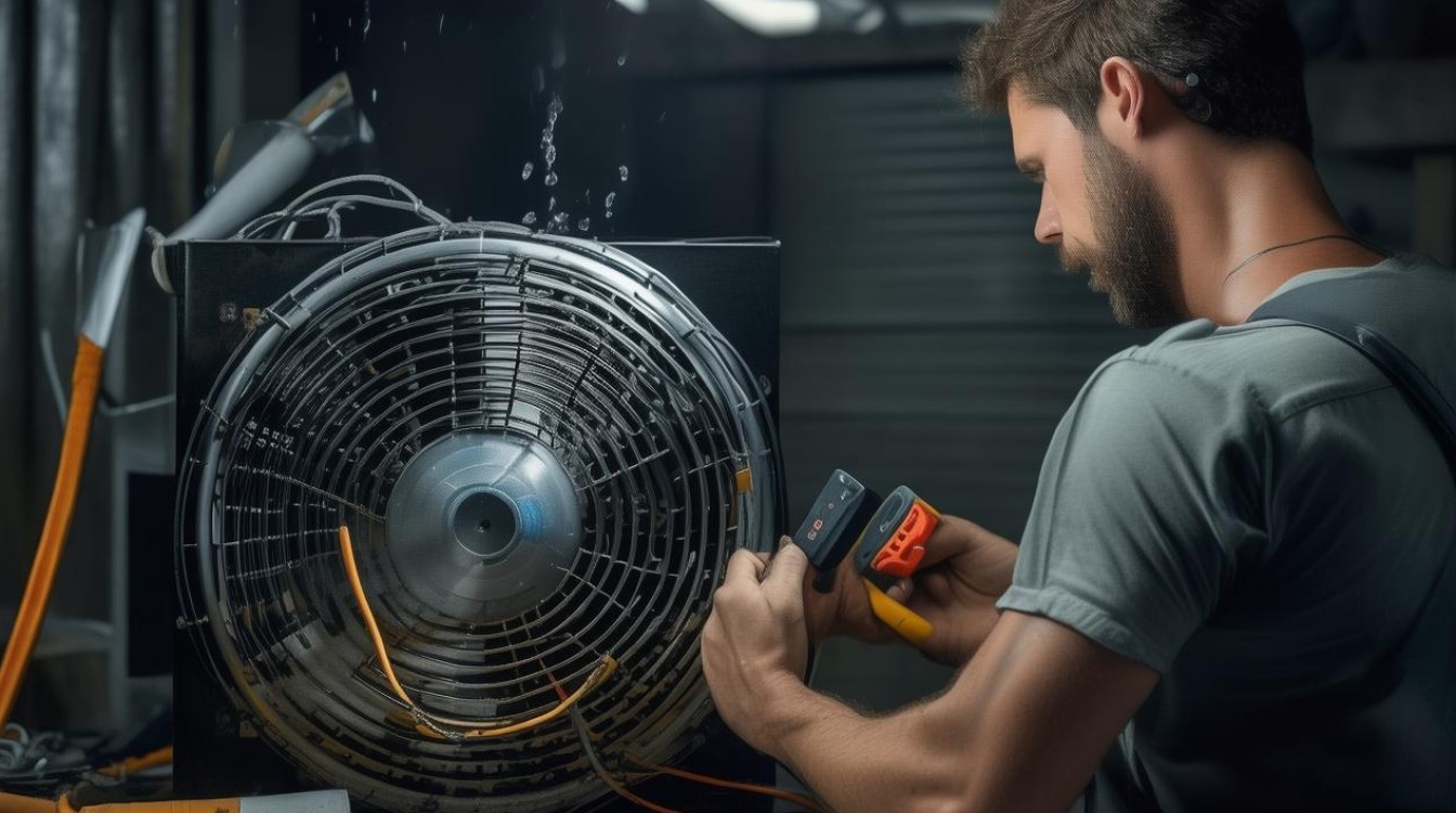 冷风扇水棍坏了怎么修