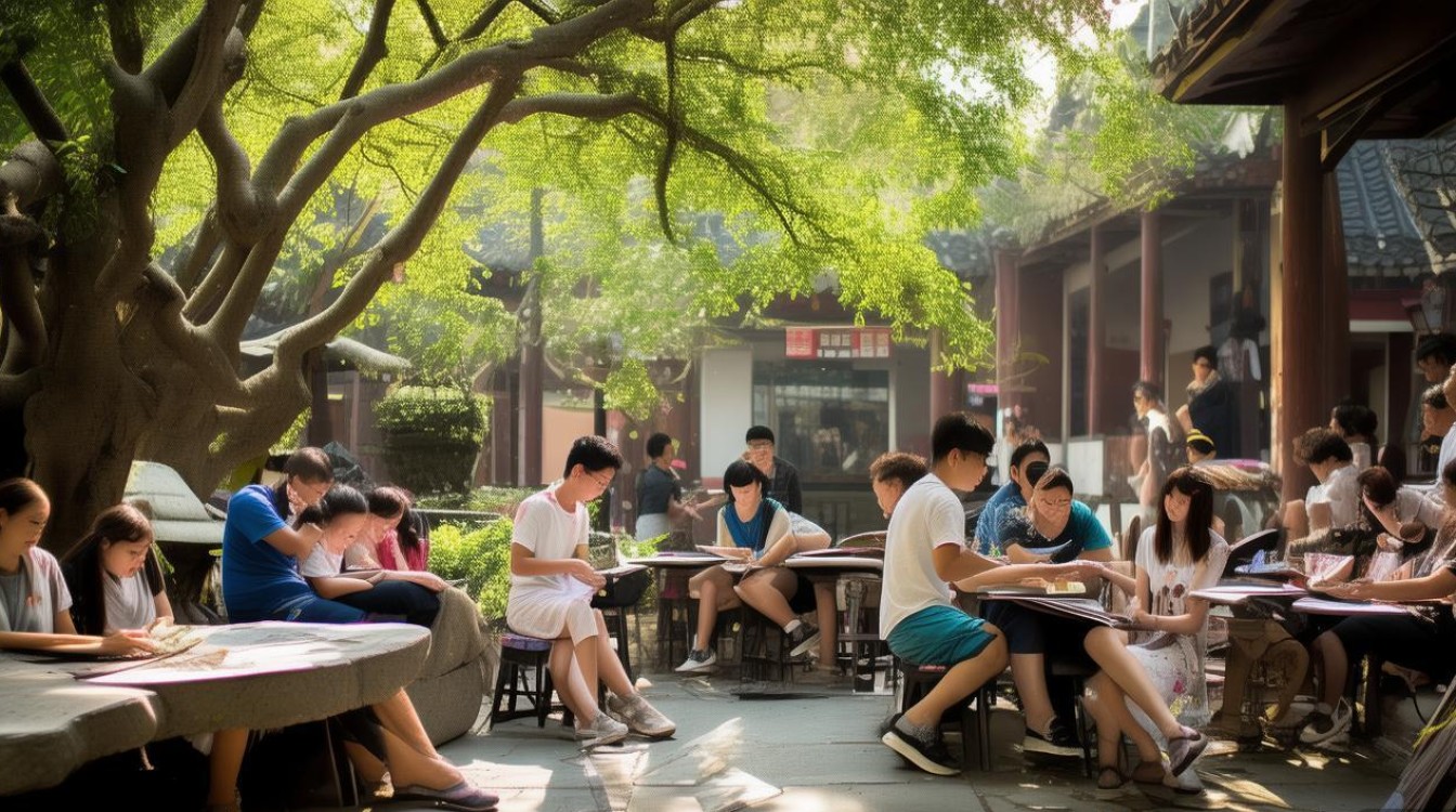 广州的学生怎么学习