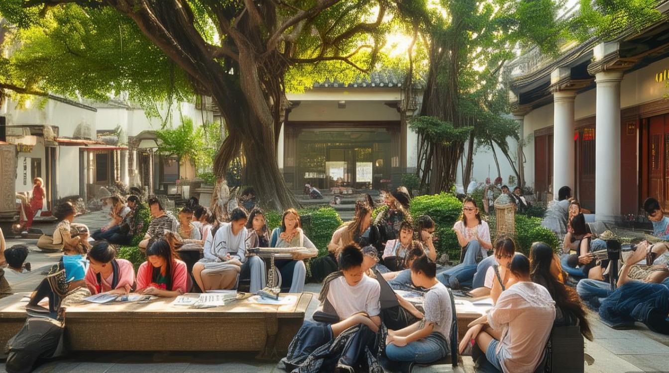 广州的学生怎么学习
