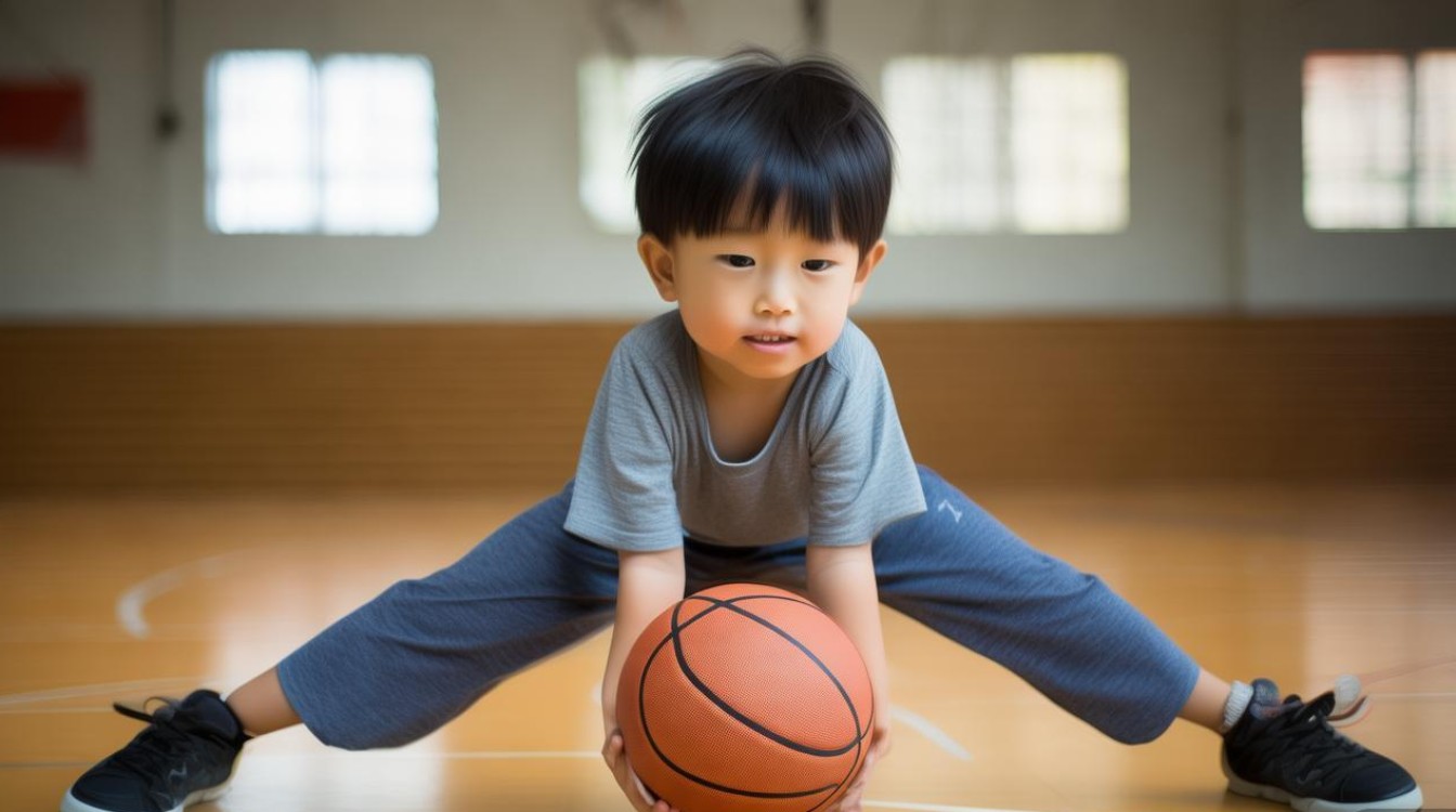 小孩怎么学习胯下运球