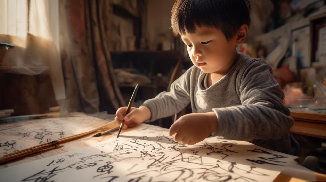 孩子在家怎么学习书法