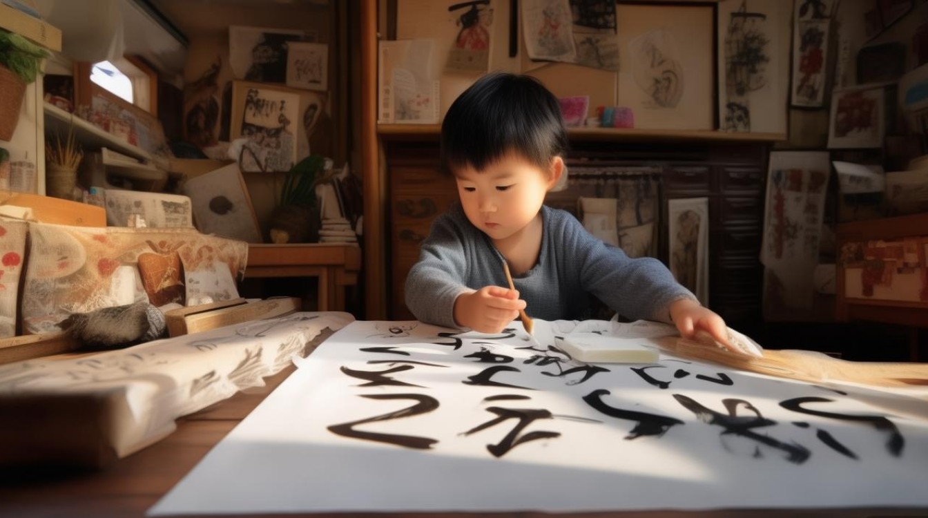 孩子在家怎么学习书法