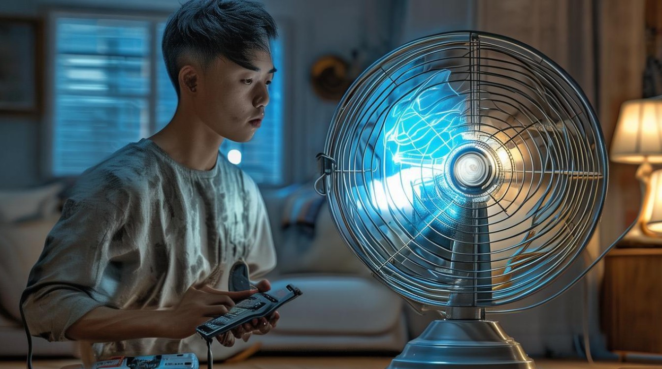 电风扇灯光源坏了怎么修？