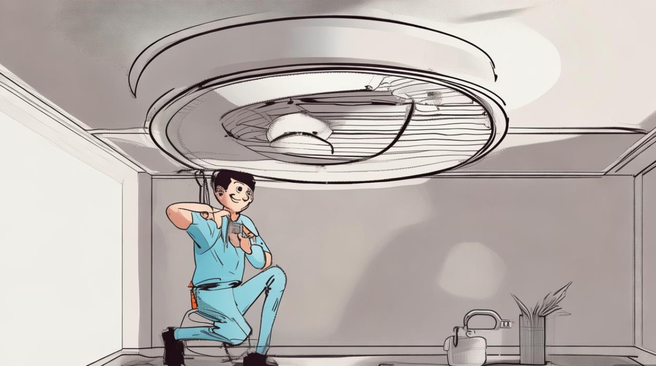 吊顶风扇不会转要怎么修