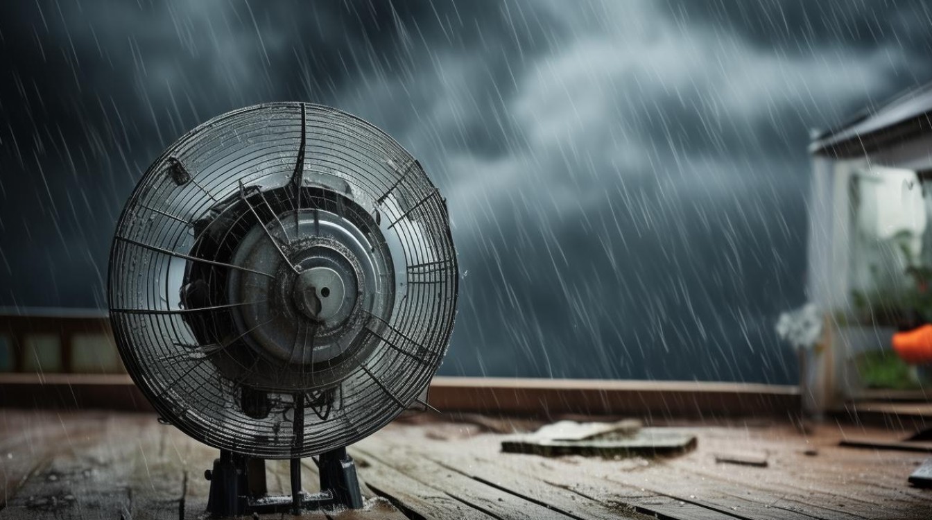 大雨无叶电风扇会坏吗怎么修
