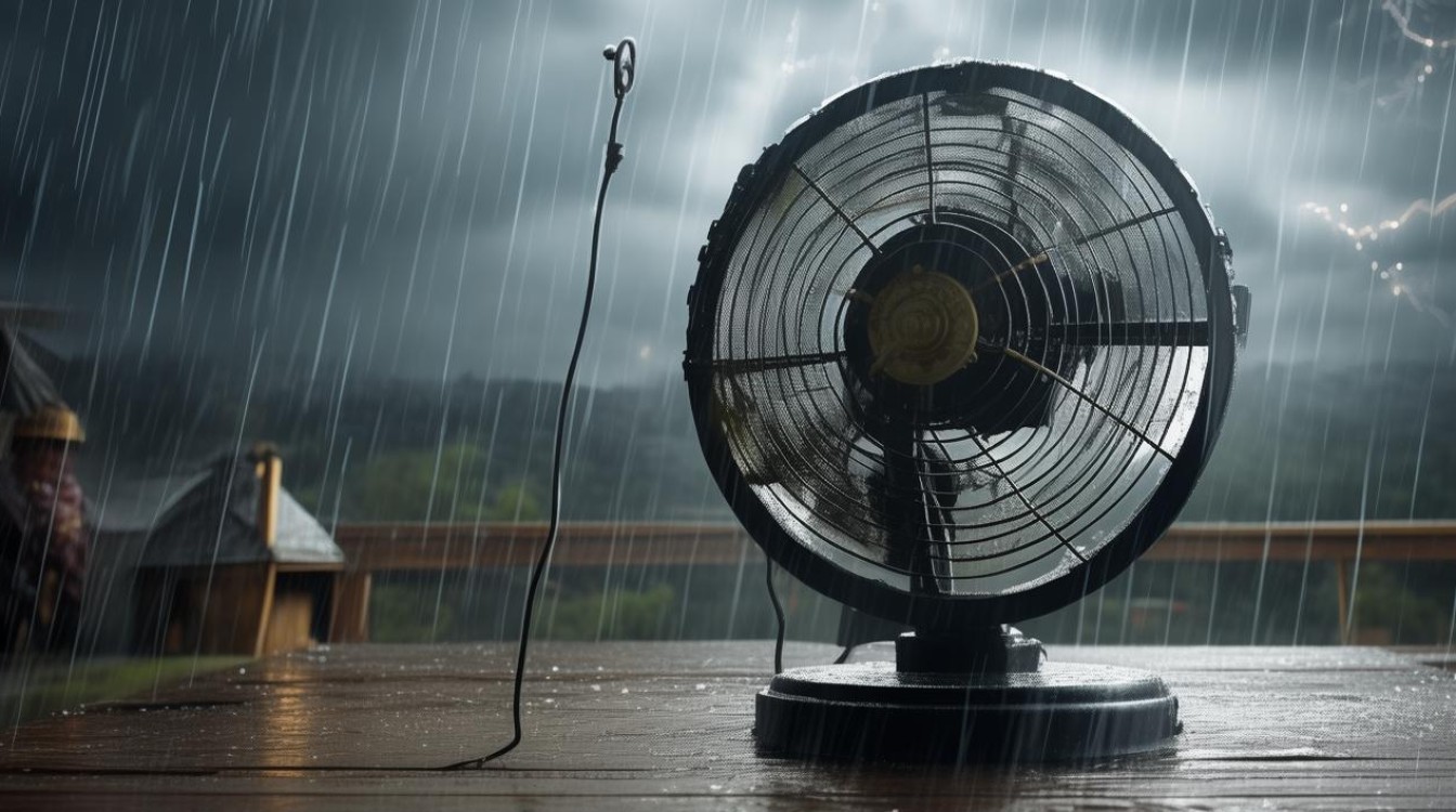 大雨无叶电风扇会坏吗怎么修