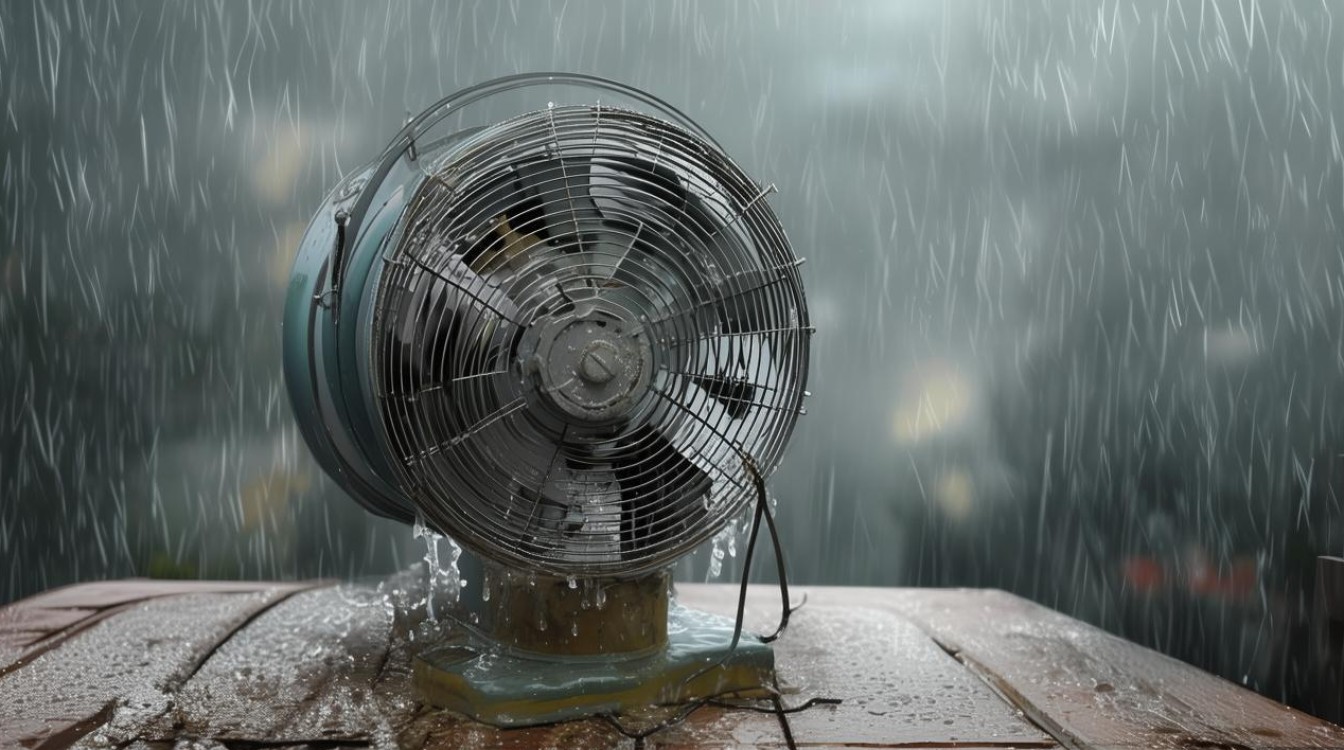 大雨无叶电风扇会坏吗怎么修