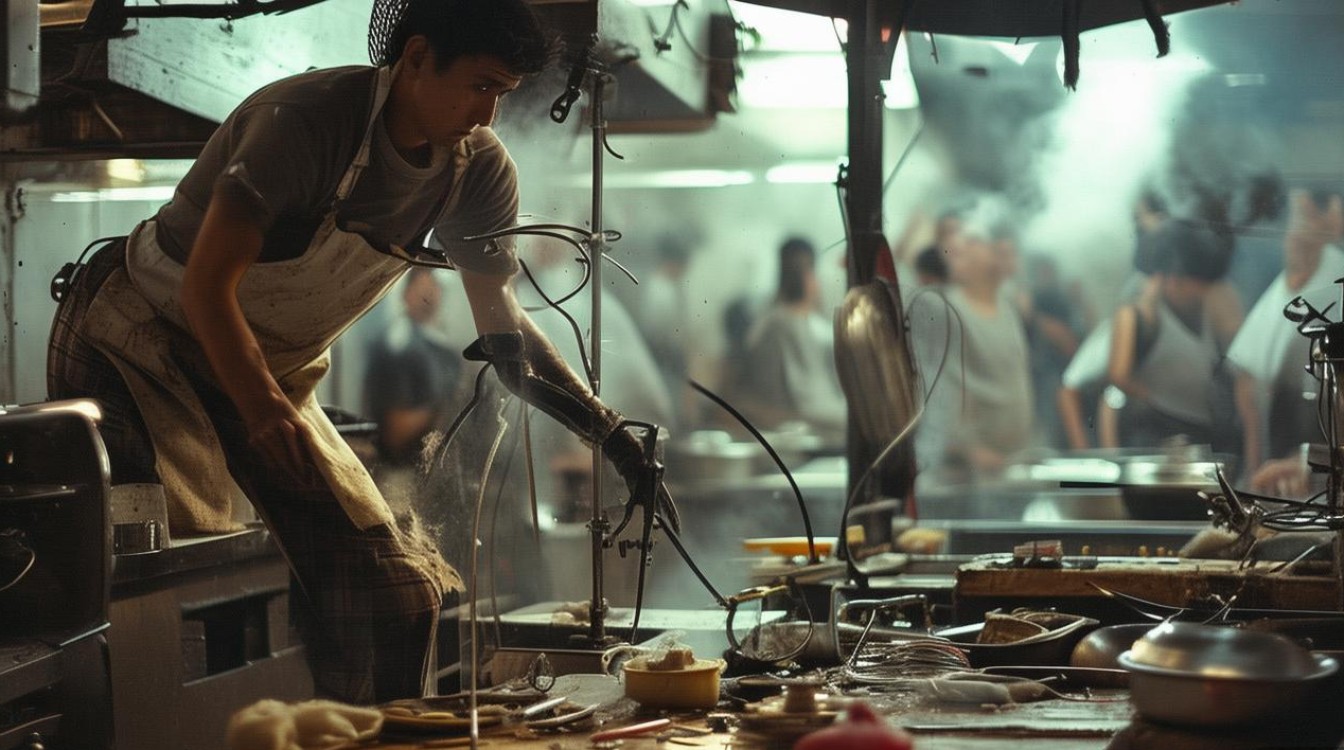 店家踩餐台修风扇怎么办 店家踩餐台修风扇怎么办