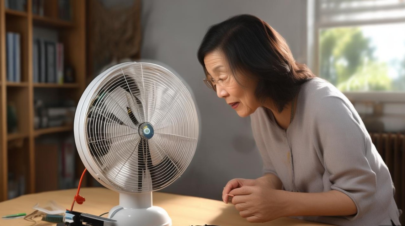 简易家庭风扇怎么修