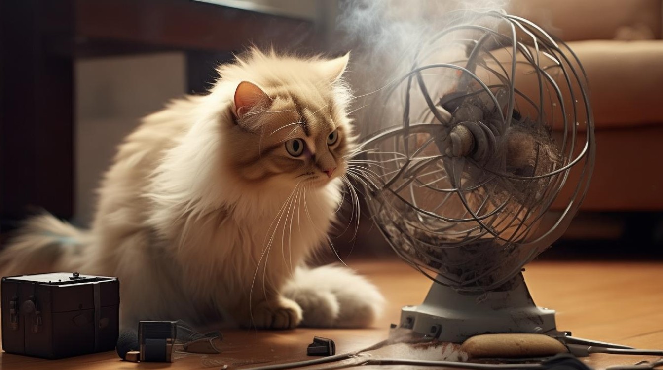 猫毛把风扇烧坏了怎么修