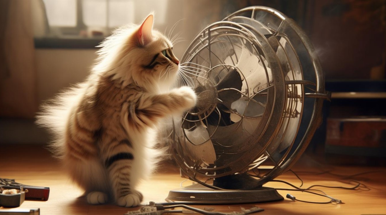 猫毛把风扇烧坏了怎么修