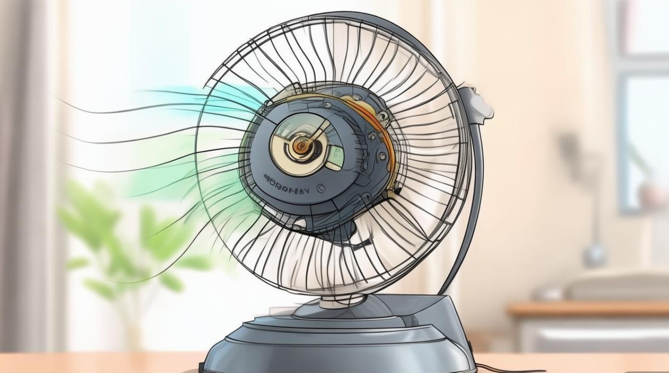 风扇摇头一下怎么修