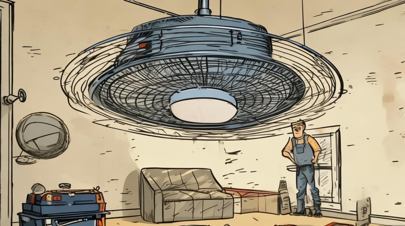 风扇机头无力怎么修