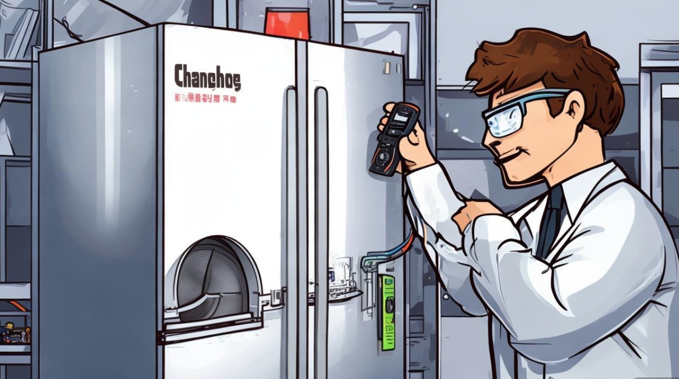 创维冷藏风扇不转怎么修