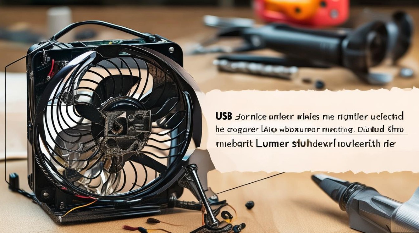 usb风扇迷你小电风扇怎么修