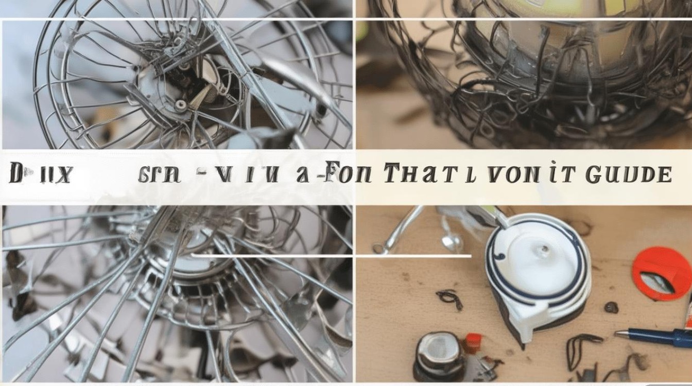 风扇不转头了怎么修视频