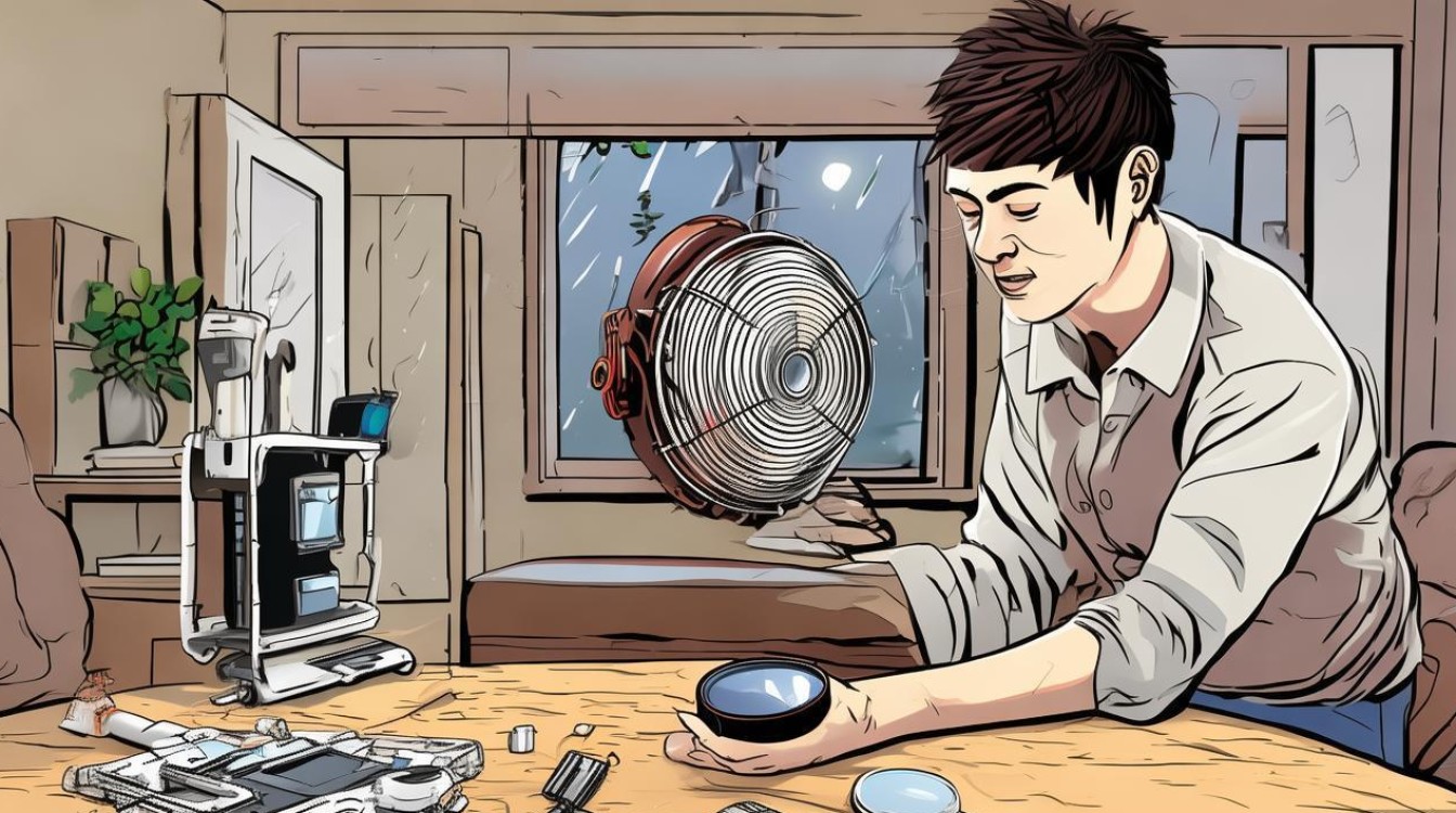 风扇零件找不到了怎么修