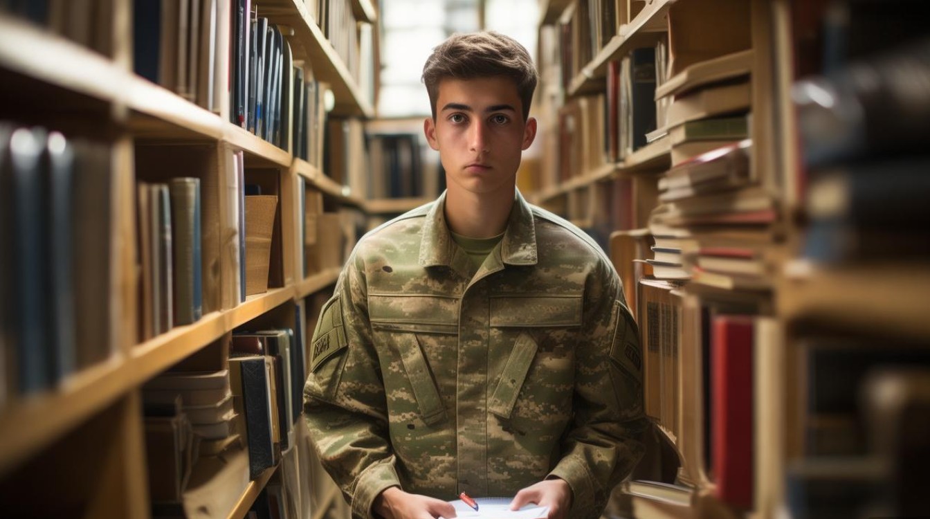 大学当兵期间怎么学习