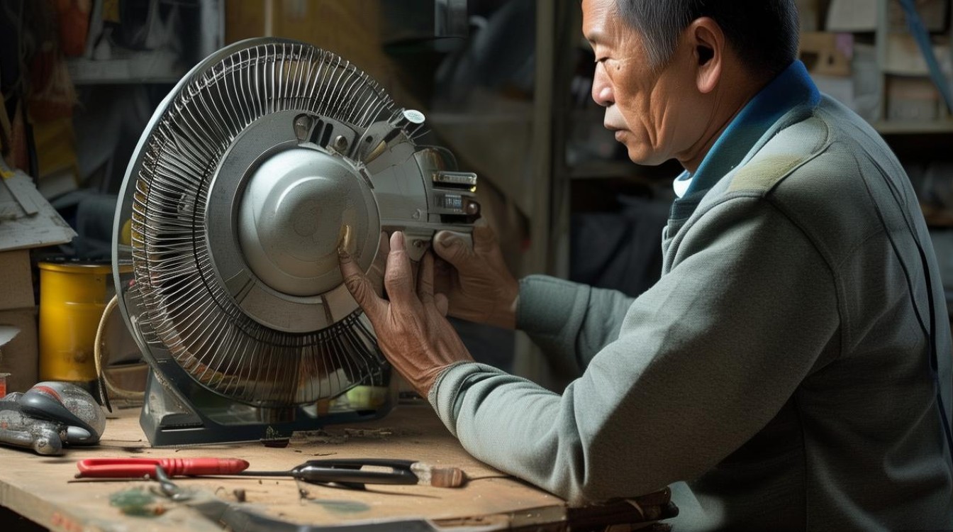 背的小风扇怎么修