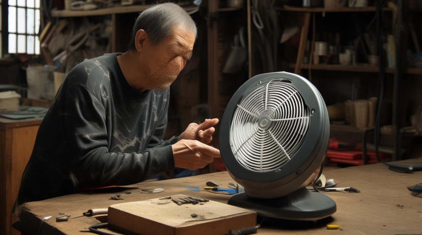 背的小风扇怎么修