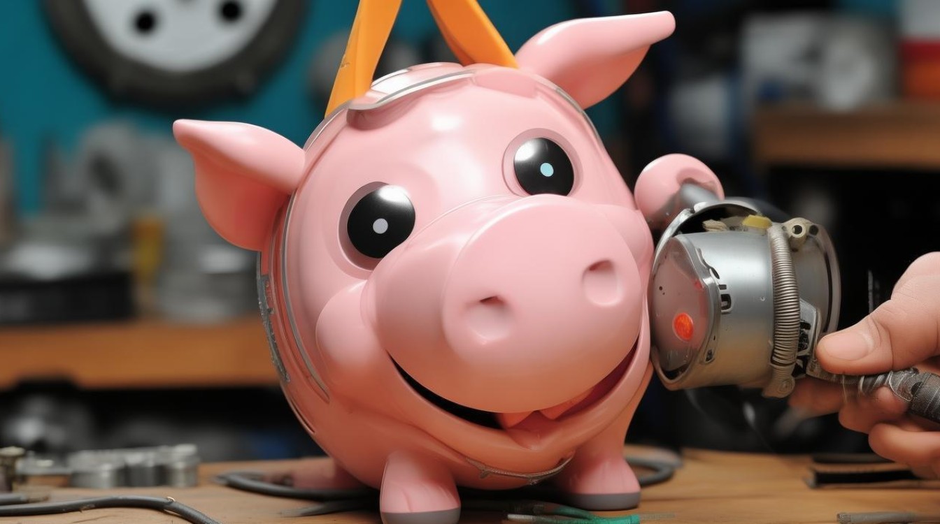 挂脖小猪电风扇怎么修