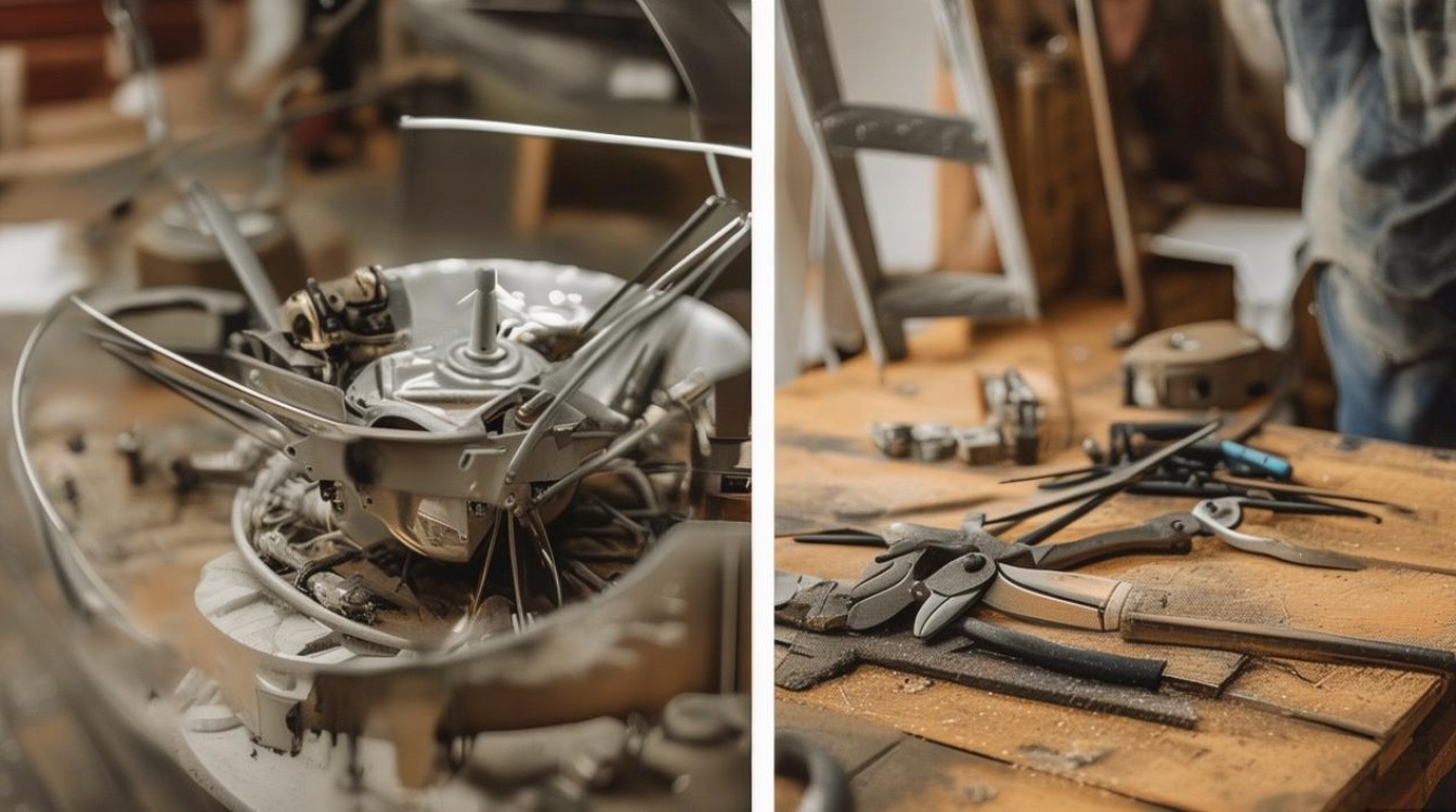 吹风扇掉下来了怎么修