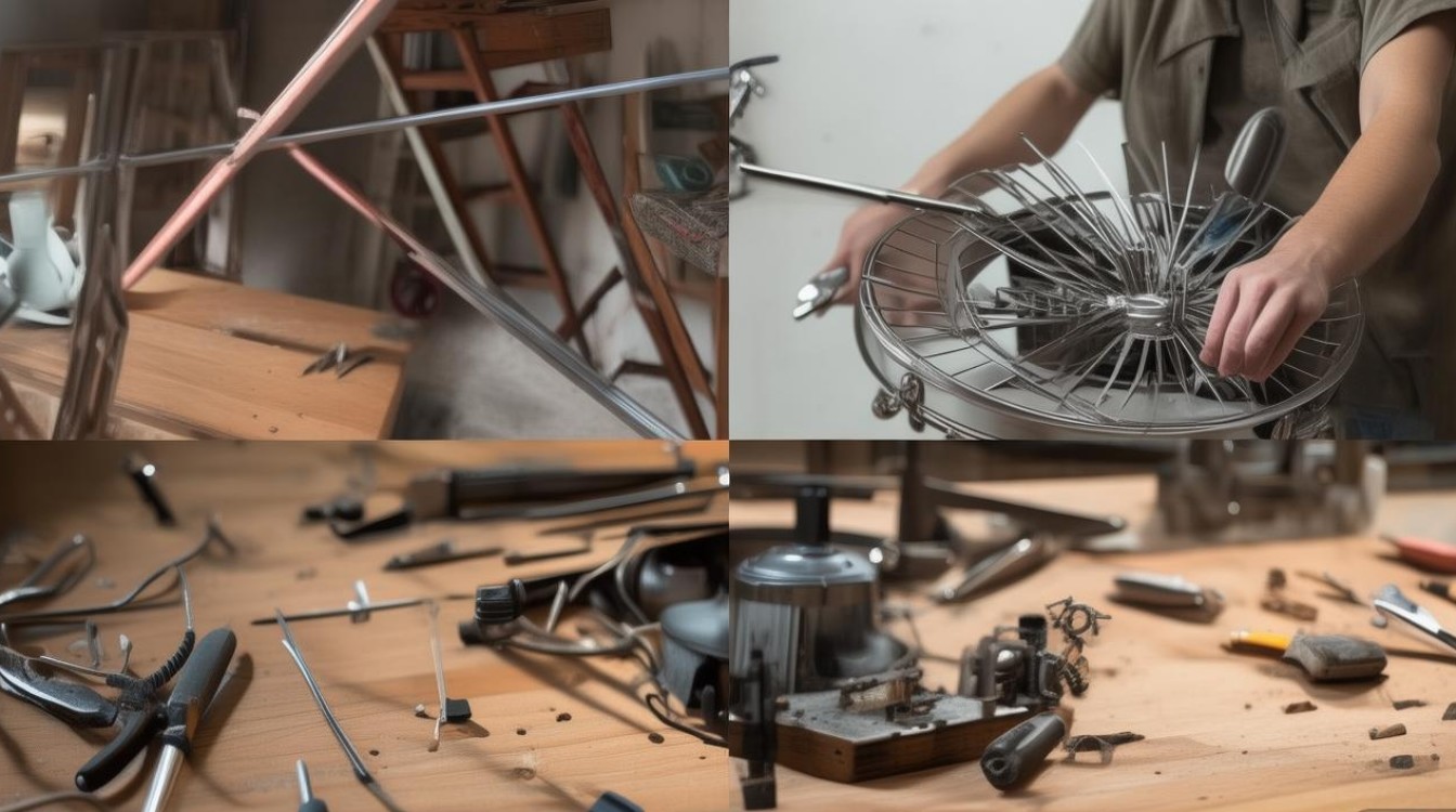 吹风扇掉下来了怎么修