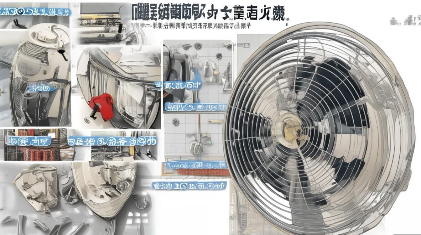 电风扇衣服怎么拆修图解