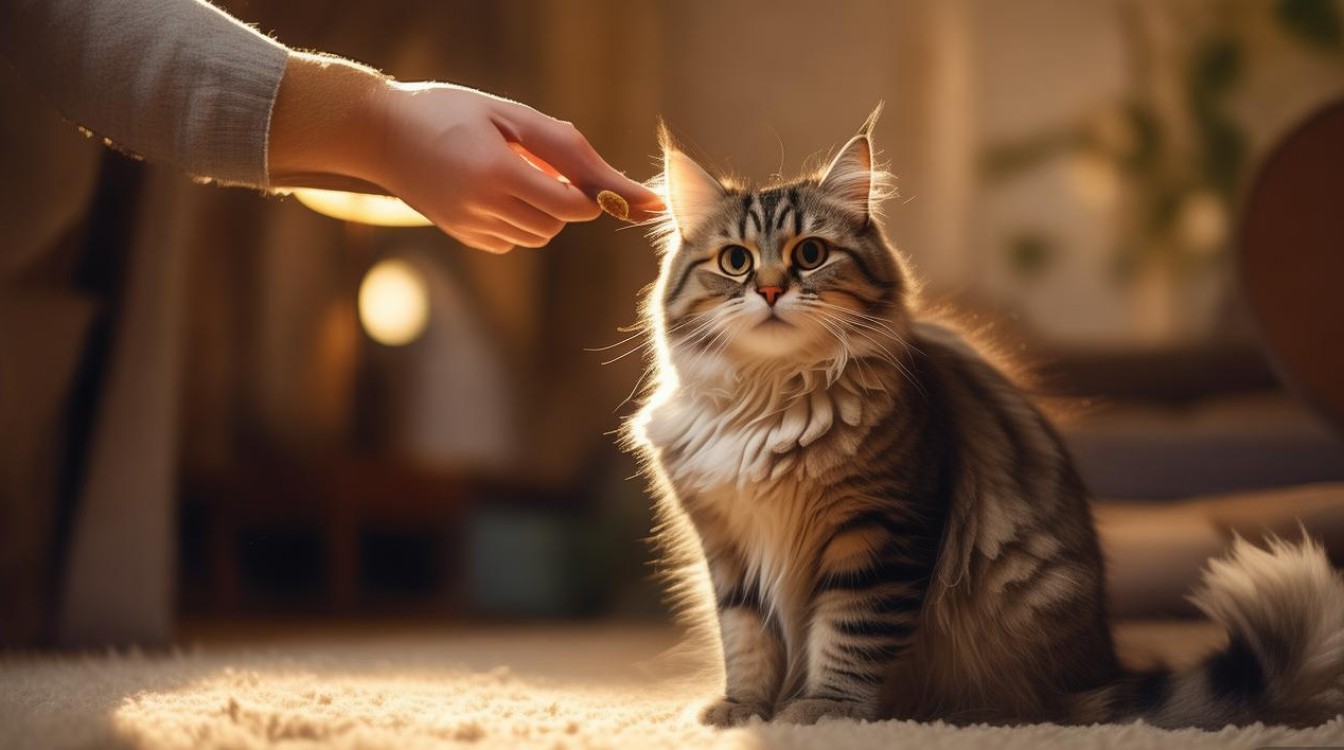 怎么让猫咪学习坐下