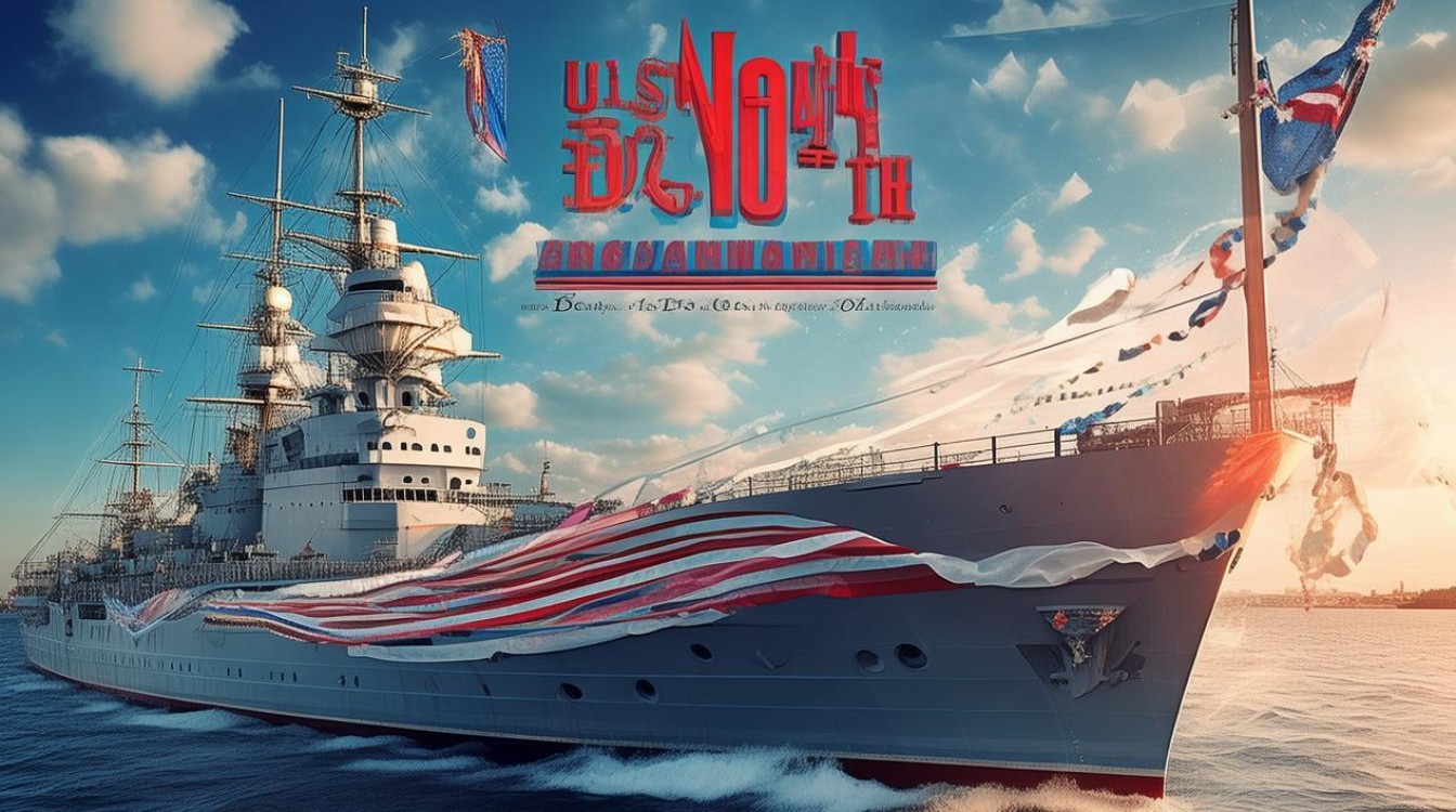 美海军250周年庆祝海报用俄军舰P图
