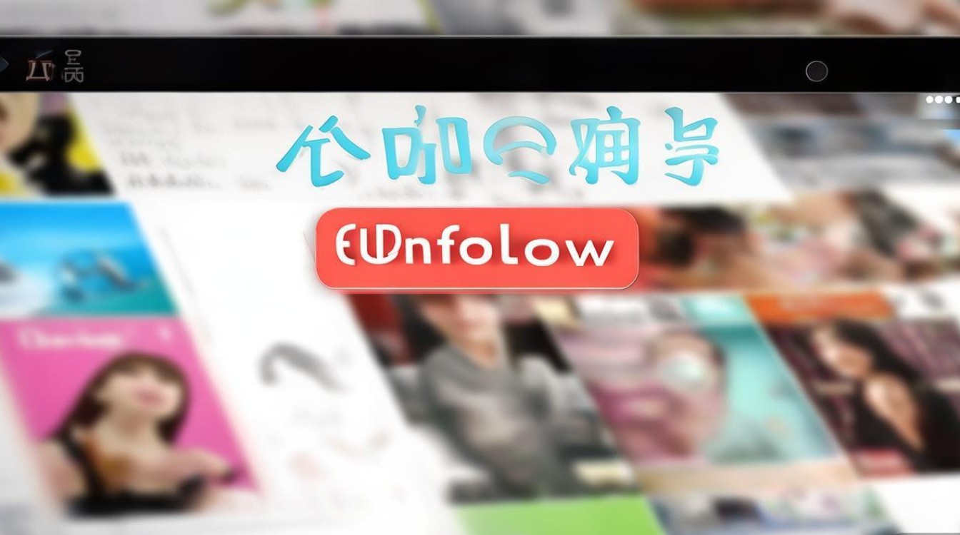 如何在小红书上取消关注？