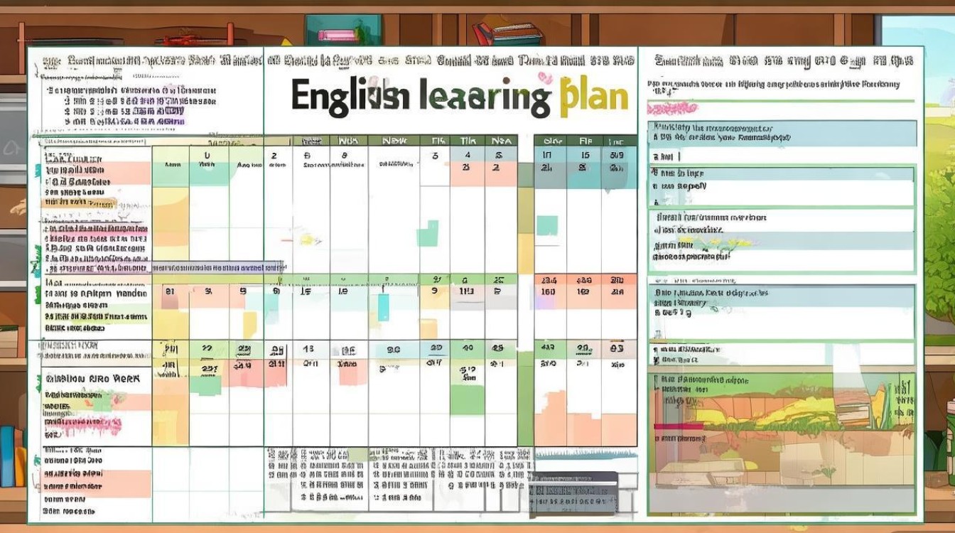 英语学习计划怎么制作