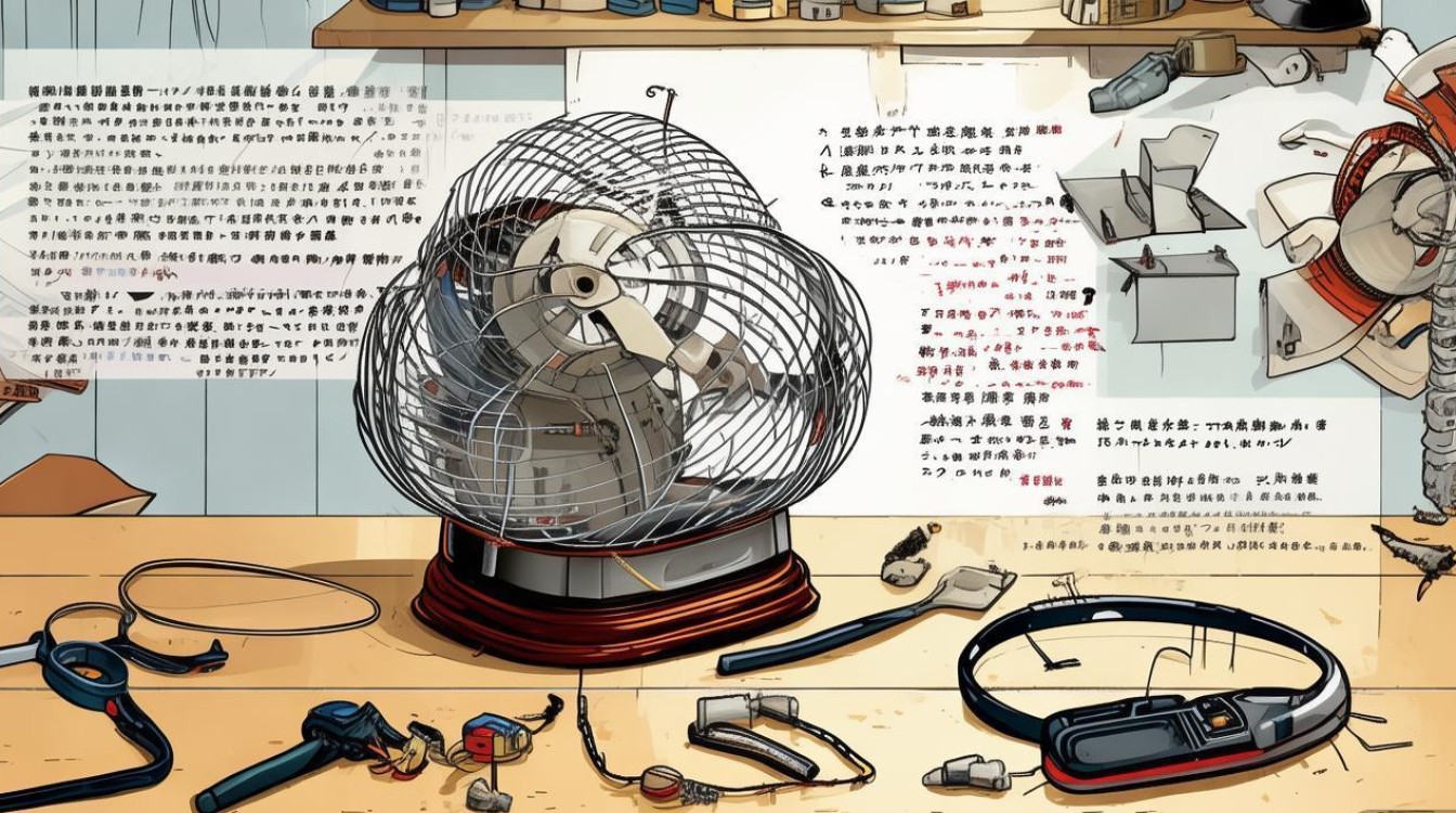 台式小风扇不转了怎么修