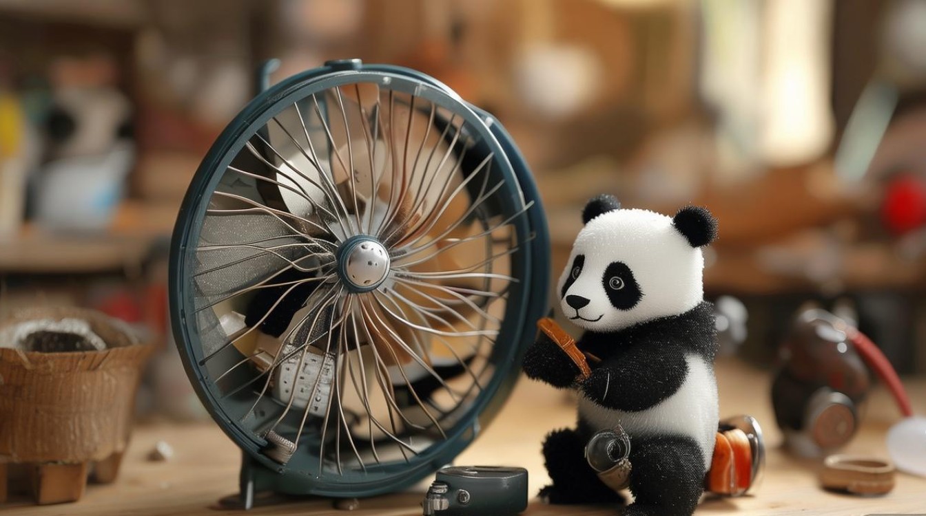 熊猫迷你风扇怎么修
